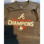 MLB womens m t shirt Atlanta Braves 2021 world series champions White Size M Photo 6