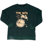 The 1975 at their very best tour 2023 green graphic crewneck women’s medium Photo 0