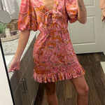 DELFI Collective Pink Sage Mini Dress Photo 0