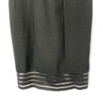 Topshop  Black Mesh Insert High Neck Bodycon Mini Dress 6 Photo 4