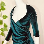 Pretty Little Thing Emerald Velvet Green Dress New Photo 5