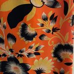 J.Crew Tropical Silk Hibiscus Coral Twist Back Sundress Photo 3