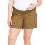 Old Navy Maternity Rollover Waist OGC Chino Shorts 5" Inseam Size Large Photo 0