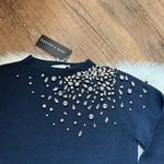 Sachin + Babi  Charmaine Knit In Navy Blue Photo 5