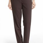 Dockers Womens Brown Metro Curvy Trouser Pants Workwear Casual Size 4 Short Photo 0