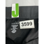 Torrid Womans Size 2 (2x) Black Pull On Shear Ankle Pants Photo 2