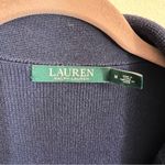 Ralph Lauren Lauren Sweater Blazer Navy Blue Medium Photo 4