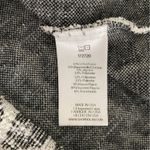 Anthropologie  Dolan Savannah Ruffled Blouse Gray White Snow Leopard Print XS Photo 6