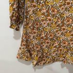 & Other Stories & Other Stories frill hem mini dress in 70's flower print Size 4 Photo 7