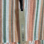 Coco + Carmen NWT! 💯  tiered Multicolor Striped Top size S/M Photo 1