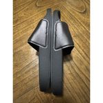 P448  Super Water Resistant Slide Sandal Women's Size 38 US‎ 7.5 Black Italy Photo 3