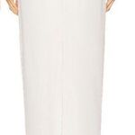 L'Academie by Marianna Pull On High Waisted Pencil Maxi Skirt White Women's XS Photo 1