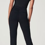 Spanx ‎ The Perfect Pant Slim Straight Ponte Knit Pull-On Black Small Photo 0