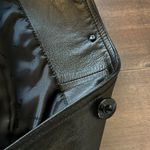 wilson's leather Wilsons Maxima - Genuine Black Leather Vintage 90’s Blazer - Size Medium Photo 13