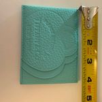 Tiffany & Co. Please Return To Heart Motif Card Case Small Wallet Blue NEW Photo 3
