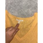 Eileen Fisher  orange light weight orangic cotton linen 3/4 sleeves‎ Oversized Photo 1