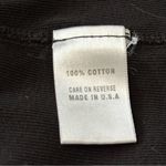 Bashara Lesser Women’s Size S Black Cotton Ribbed Hook Eye Layered Open Cardigan Photo 5