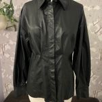 Banana Republic  faux leather shirt Photo 0