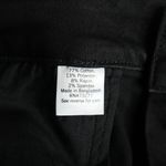 Nine West  Shorts Womens 10 Black High Rise Button Fly Stretch Denim Jean New Photo 9