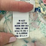 Vintage 90s Mountain Faith Company Pale Yellow Floral Button Up Maxi Dress Size XL Photo 3