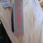 Jovani NWT  Black Lace Embroidered Beaded Gown Photo 8