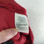 J.Crew Pintucked Pencil Skirt‎ Floral Lace F8660 Midi Pleated Red Women's Size 4 Photo 3