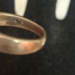 VINTAGE DIAMONIQUE DQCZ 925 STERLING MARQUISE RING, SIZE 6 Silver Photo 4