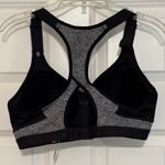 Victoria's Secret  VSX Sport Underwire Padded Racerback Gray Black Sports Bra 34C Photo 1