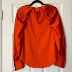 ZARA Satin Cape-Shoulder Blouse - Size XS Photo 4