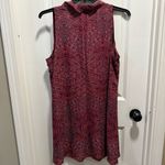 Decree  Burgundy Paisley Midi Dress Photo 1