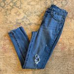 Seven 7 Jeans Seven 7 EUC Tummyless High Rise Skinny Blue Denim Jeans Photo 2