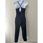 Victoria's Secret Victoria's‎ Secret Black Jumpsuit Sleeveless Criss Cross Back XL Photo 3