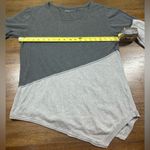 prAna  Women’s Size L Color Block Gray Pullover Organic Cotton Sweater Photo 2