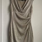 CHAPS NWT womens sparkly gold bodycon size8 dressşes  Photo 1