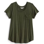 Market & Spruce  Front Knit Tee Photo 0