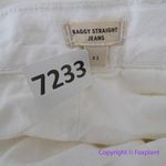 Madewell NEW The Harlow Wide-Leg Jean in Tile White, 31 Photo 12