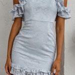 Selfie Leslie  Blue lace Mini Dress Photo 0