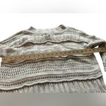 Club Monaco Women's Drop Shoulder Cable Knit Sweater Brown Size L Pullover‎ Casual Photo 7