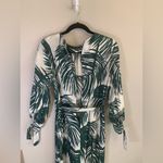 ZARA Green Tropical Floral Resortwear Maxi Dress size M Photo 5