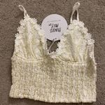 Princess Polly  Kianna Top White Floral Lace Gold Detail Cami Photo 0