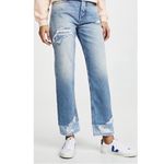 Boyish  by Her Tommy High Rise Straight Leg Distressed Jeans Repulsion Wash 25 Photo 2