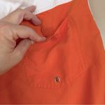 LEI Women’s Orange & White Bali Beach Swim Board Shorts Medium Photo 7