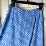 Liz Claiborne Sport Polka Dot Midi Skirt (Light Blue) - 4 Photo 4