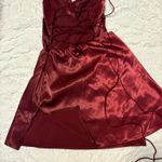 Edikted  Lace-Up Mini Dress Photo 1