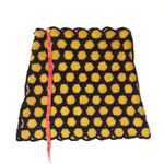 SIMON MILLER Wizzy Crochet Set in Black, Camel, & Kiwi Size Small Yellow Photo 10