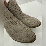 Franco Sarto  Perforated Taupe Ankle Booties size 6.5 Photo 5