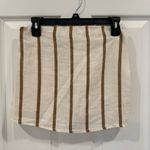 Solai NWOT Capri Linen Strapless Tube Top Cotton Linen Blend White Size XS Photo 4