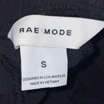 RAE MODE Women’s Size Small Crinkle Woven Joggers in Black Photo 2