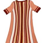 Free People NEW  Lollipop Sunset Stripe Tunic Knit Mini Dress size Small Photo 9