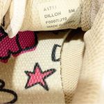 Coach  Size 8 Dillon Poppy Leather Suede Multi Color Floral Sneakers Photo 5